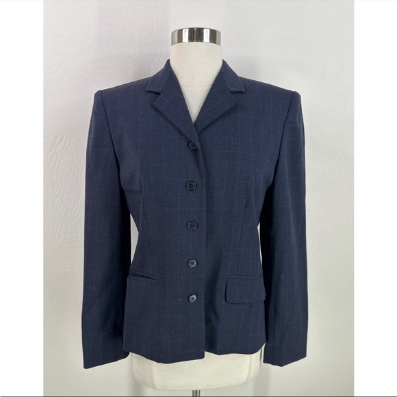 Lauren Ralph Lauren  Semi Formal Plaid Blazer Jacket - Picture 1 of 12
